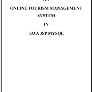 Online Tourism Management System Project Report