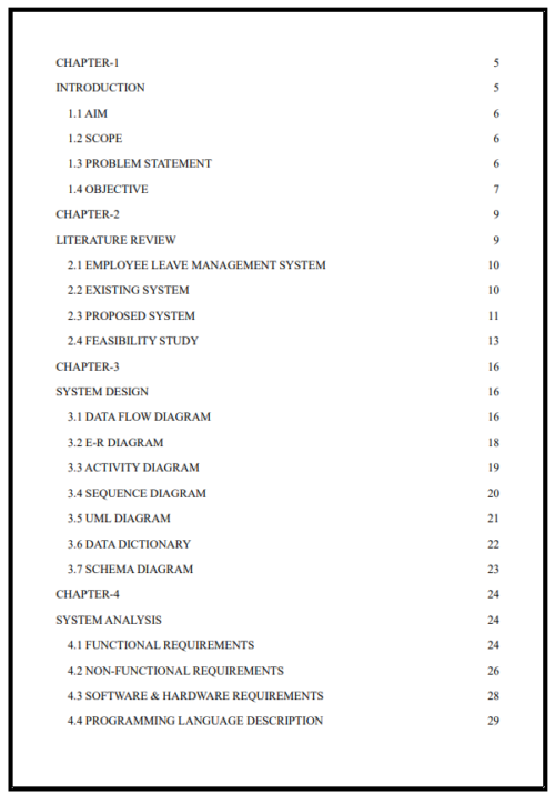 Employee Leave Management System Spring Boot Angular Project Report - Image 2