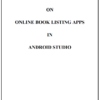Android Book Listing App Project Report