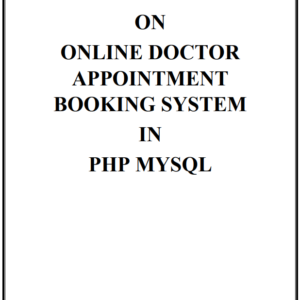 Screenshot 2023-11-22 175729 Online Doctor Appointment Booking System PHP and Mysql Project Report