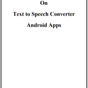 Screenshot 2023-11-22 190726 Android Text to Speech Converter App Project Report