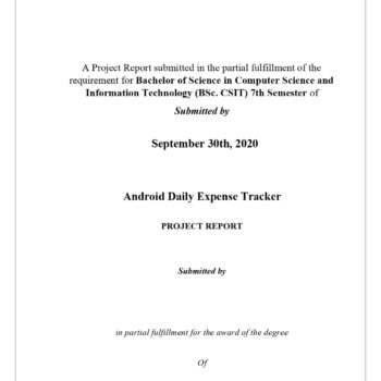 android expense