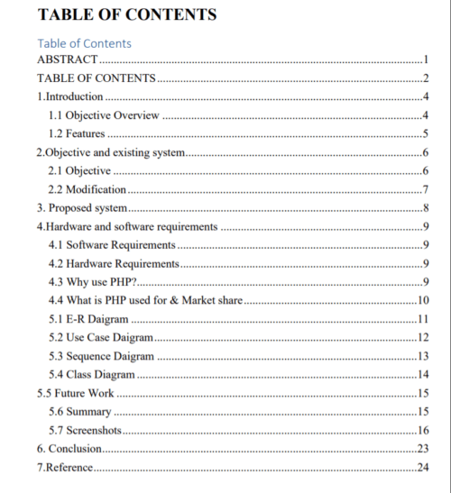 Online Notes Sharing Platform PHP Mysql Project Report - Image 2