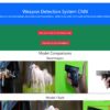 Weapon Detection System Using CNN FLask Web app