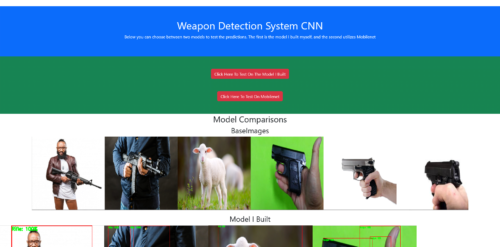Weapon Detection System Using CNN FLask Web app - Image 3