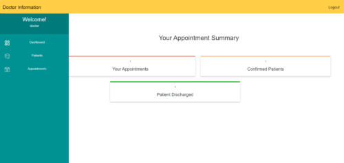 Doctors Appointment System Django Project with source code - Image 6