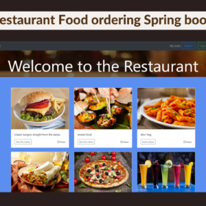 Title (2) Online Food Ordering System Project in Spring Boot Java MySQL