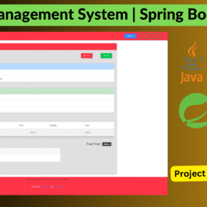 Invoice Management System Spring Boot Angular Project Sales and Invoice Management System Spring Boot Project