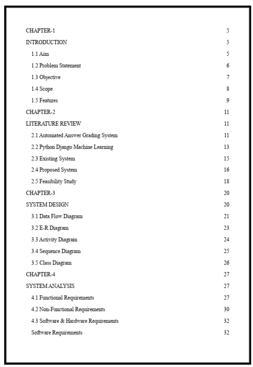 Automated Answer Grading System Python Machine Learning Project Report - Image 2