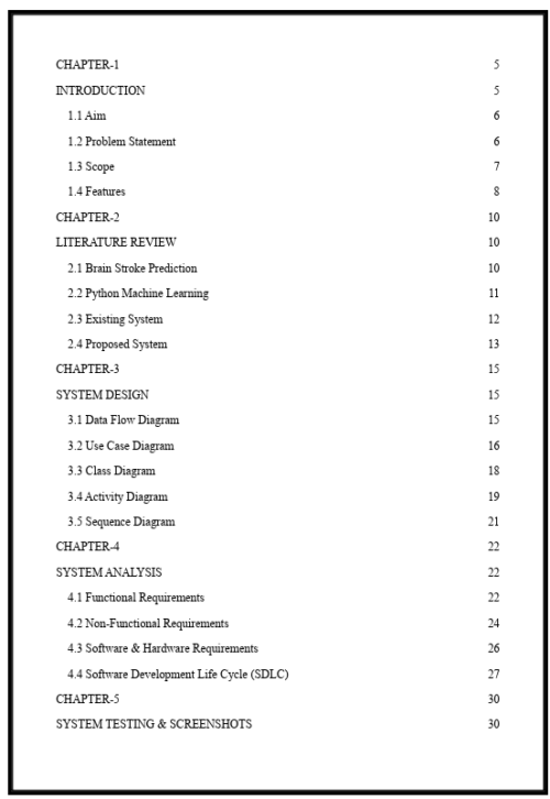 Brain Strock Prediction Python Machine Learning Project Report - Image 2