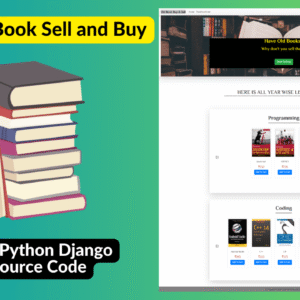Old Book Sell and Buy Project in Python Django