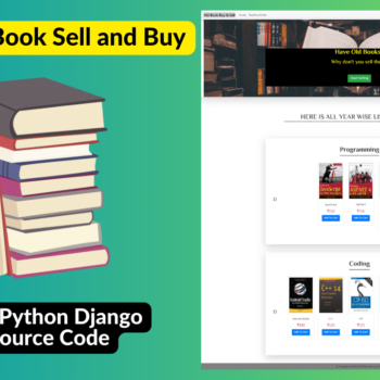 Old Book Sell and Buy Project in Python Django