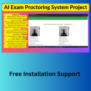 Add a heading AI Based Smart Exam Proctoring System using python flask mysql