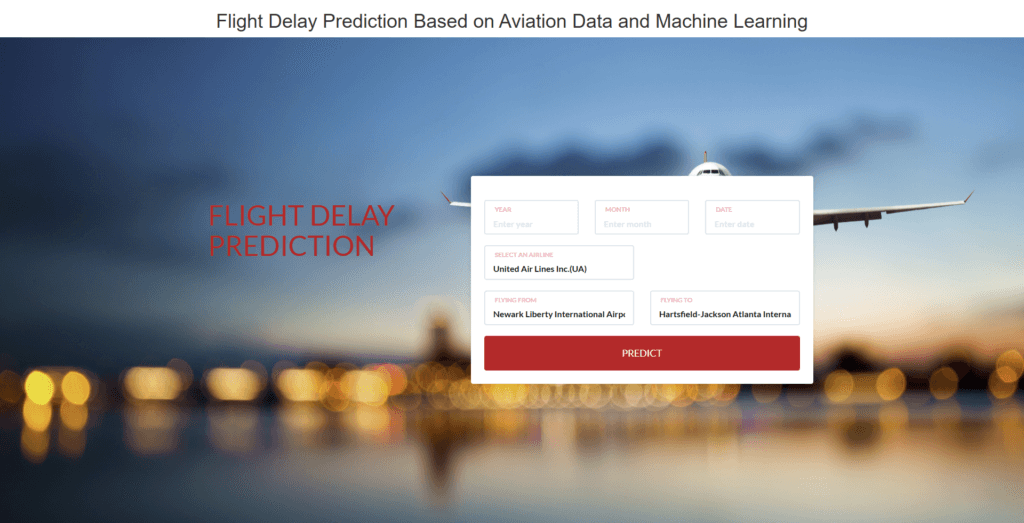 Flight Delay Prediction using Machine Learning Project with Source Code ...