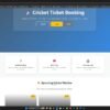Cricket Ticket Booking System using PHP & MySQL