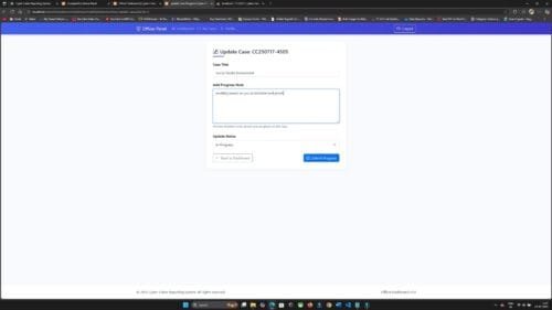 Online Cybercrime Reporting System PHP MySQL - Image 14