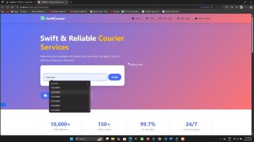 Courier Management System in PHP & MySQL - Image 9
