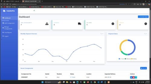 Courier Management System in PHP & MySQL - Image 10