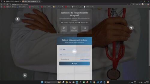 Online Hospital Patient Management System in PHP MySQL - Image 3