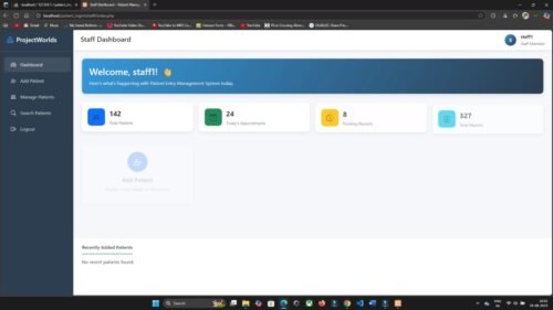 Online Hospital Patient Management System in PHP MySQL - Image 5
