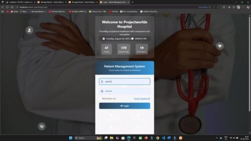 Online Hospital Patient Management System in PHP MySQL - Image 16