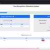 Facial Recognition Attendance System Using Python & Flask