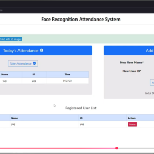 Facial Recognition Attendance System Using Python & Flask Facial Recognition Attendance System Using Python & Flask