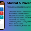 Student & Parent App Multi School ERP SAAS Script + Mobile App