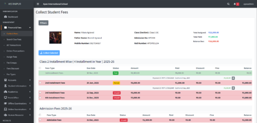slider3 Multi School ERP SAAS Script + Mobile App