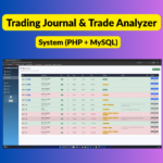 Trading Journal & Trade Analyzer System (PHP + MySQL)